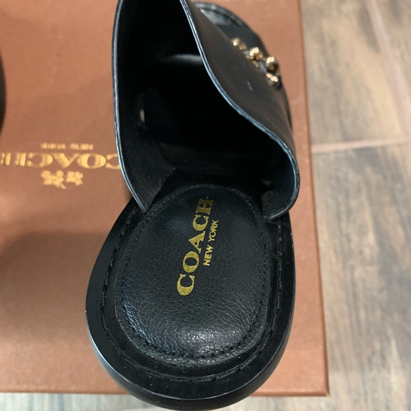 COACH Kylie Semi Matte Calf (Black) - Picture 4 of 6
